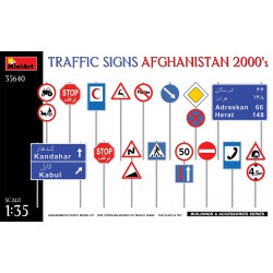 MINIART 35640 1/35 TRAFFIC SIGNS AFGHANISTAN 2000’s