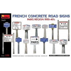 MINIART 35659 1/35 French Concrete Road Signs