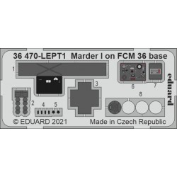EDUARD 36470 1/35 Marder I on FCM 36 base for ICM