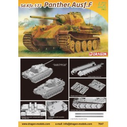 DRAGON 7647 1/72 Panther Ausf.F