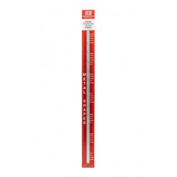 K&S 8106 Round Aluminum Tube: 1/4" OD x 0.014" Wall x 12" Long (1 Pieces)