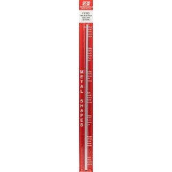 K&S 8103 Round Aluminum Tube: 5/32" OD x 0.014" Wall x 12" Long (1 Piece)