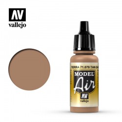 VALLEJO 71.079 Model Air Tan Earth Color 17 ml.