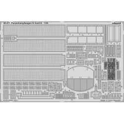 EDUARD 36471 1/35 Panzerkampfwagen IV Ausf.G for TAMIYA