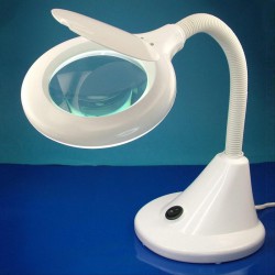 LIGHTCRAFT LC8082LED LED Compact Flexi Magnifier Lamp