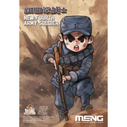 MENG MOE-003 New Fourth Army Soldier (CARTOON MODEL)