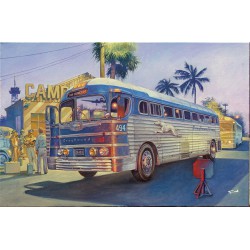 RODEN 816 1/35 1947 PD-3701 Silverside Bus