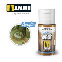 AMMO BY MIG A.MIG-0704 ACRYLIC WASH Light Rust Wash 15 ml.