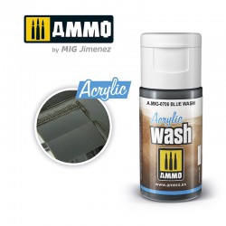 AMMO BY MIG A.MIG-0706 ACRYLIC WASH Blue Wash