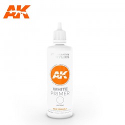 AK INTERACTIVE AK11240 WHITE PRIMER 100ML