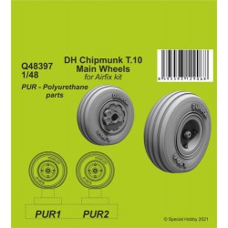 CMK Q48397 1/48 DH Chipmunk T.10 Main Wheels