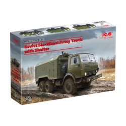 ICM 35002 1/35 Soviet Six-Wheel Army Truck with Shelter