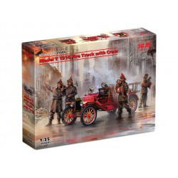 ICM 35606 1/35 Model T 1914 Fire Truck with Crew