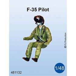 PJ PRODUCTION 481132 1/48 F-35 Pilot