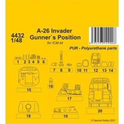 CMK 4432 1/48 A-26 Invader Gunner's Position