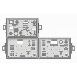 CMK B35076 1/35 German tank radio set Fu2 + Fu5 WWII (2)