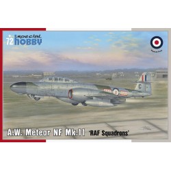 SPECIAL HOBBY SH72437 1/72 A.W. Meteor NF Mk.11 RAF Squardrons
