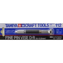TAMIYA 74112 Fine Pin Vice D-R (0.1 to 3.2mm)