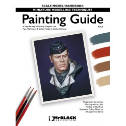 LIFECOLOR PG01 SCALE MODEL HANDBOOK: MINIATURE MODELLING TECHNIQUES, PAINTING GUIDE 1