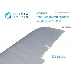 QUINTA STUDIO QP32002 1/32 Blue rib tapes Albatros D.I-D.V (for All kit)