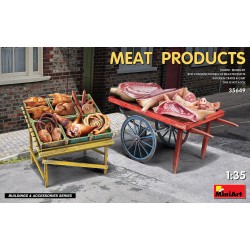 MINIART 35649 1/35 Meat Products with cart