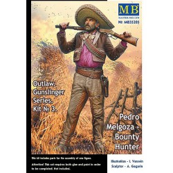 MASTERBOX MB35205 1/35 Outlow. Gunslinger series. Kit No.3. Pedro Melgoza - Bounty Hunter