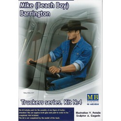 MASTERBOX MB24044 1/24 Truckers series.Mike(Beach Boy)Barringto