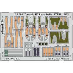 EDUARD 33294 1/32 Tornado ECR seatbelts STEEL for ITALERI