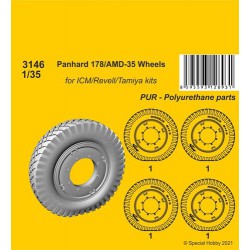 CMK 3146 1/35 Panhard 178/AMD-35 Wheels