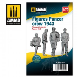 AMMO BY MIG A.MIG-8914 1/72 Figuras Panzer crew 1943
