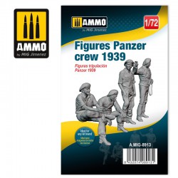 AMMO BY MIG A.MIG-8913 1/72 Figuras Panzer crew 1939