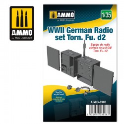 AMMO BY MIG A.MIG-8908 1/35 WWII German Radio set Torn. Fu. D2