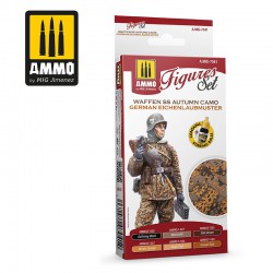 AMMO BY MIG A.MIG-7041 WAFFEN SS Autumn Camo. German Einchenlaubmuster Set