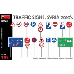 MINIART 35648 1/35 Traffic Signs, Syria, 2010's