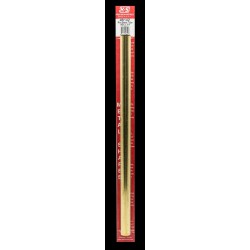 K&S 8142 Round Brass Tube: 19/32" OD x 0.014" Wall x 12" Long (1 Piece)