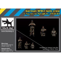 BLACK DOG T72137 1/72 German WW II Tank Crew