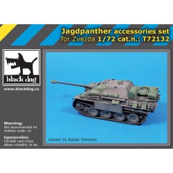 BLACK DOG T72132 1/72 Jagdpanther accessories set