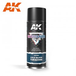 AK INTERACTIVE AK1059 COLD BLOOD TURQUOISE SPRAY 400 ml.