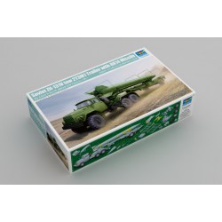 TRUMPETER 01081 1/35 Soviet Zil-131V tow 2T3M1 Trailer with 8K14 Missile