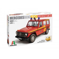 ITALERI 3663 1/24 Mercedes Benz G230 Feuerwehr