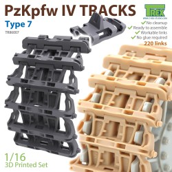 T-REX STUDIO TR86007 1/16 PzKpfw.III/IV Tracks Type 7