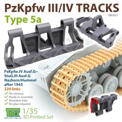 T-REX STUDIO TR85021 1/35 PzKpfw.III/IV Tracks Type 5a