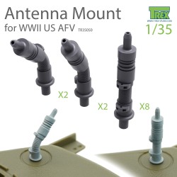 T-REX STUDIO TR35050 1/35 Antenna Mount Set for WWII US AFV