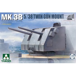 TAKOM 2146 1/35 MK.38 5"/38 Twin Gun Mount