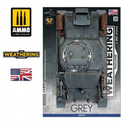 AMMO BY MIG A.MIG-4534 The Weathering Magazine 35 Grey (Anglais)