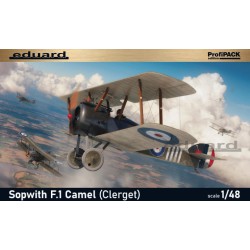 EDUARD 82172 1/48 Sopwith F.1 Camel (Clerget), Profipack