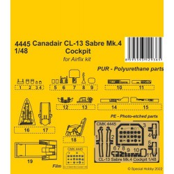 CMK 4445 1/48 Canadair CL-13 Sabre Mk.4 Cockpit