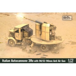 IBG MODELS 72096 1/72 Italian Autocannone 3Ro with 90/53 90mm AA Gun