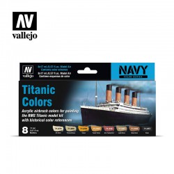 VALLEJO 71.646 Titanic Colors