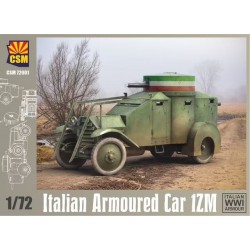 COPPER STATE MODEL 72001 1/72 Italian Armoured Car 1ZM
